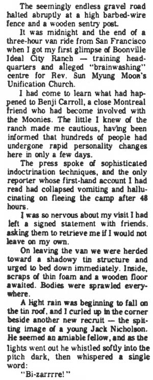 The Montreal Star Tuesday, January 3, 1978 The Moon Stalkers