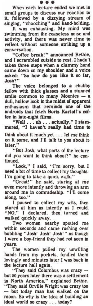 The Montreal Star Tuesday, January 3, 1978 The Moon Stalkers